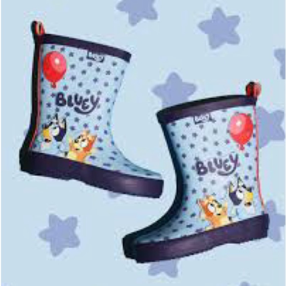 Bluey Rainboots Toddler 8/10